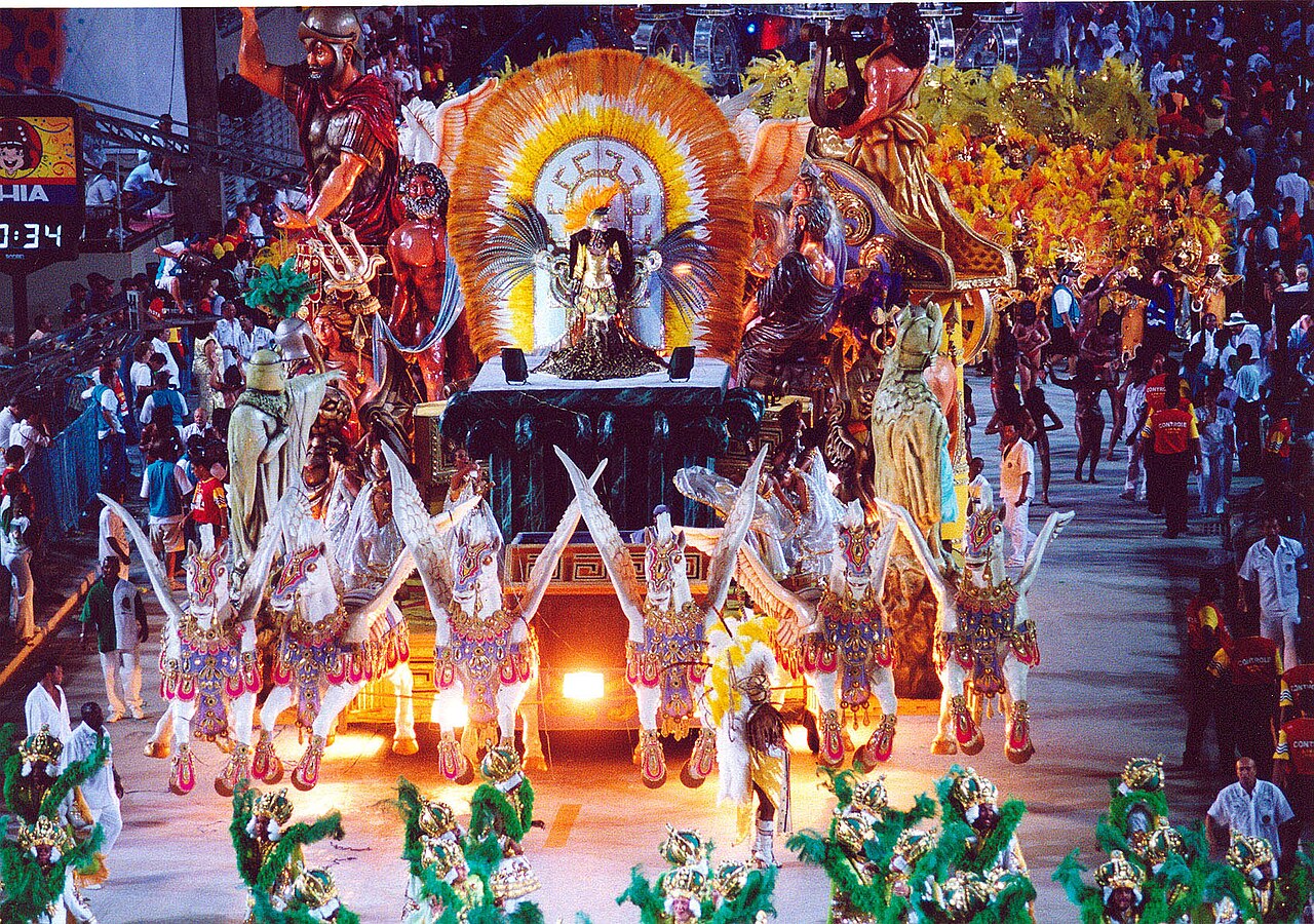 Rio Carnival travel scene
