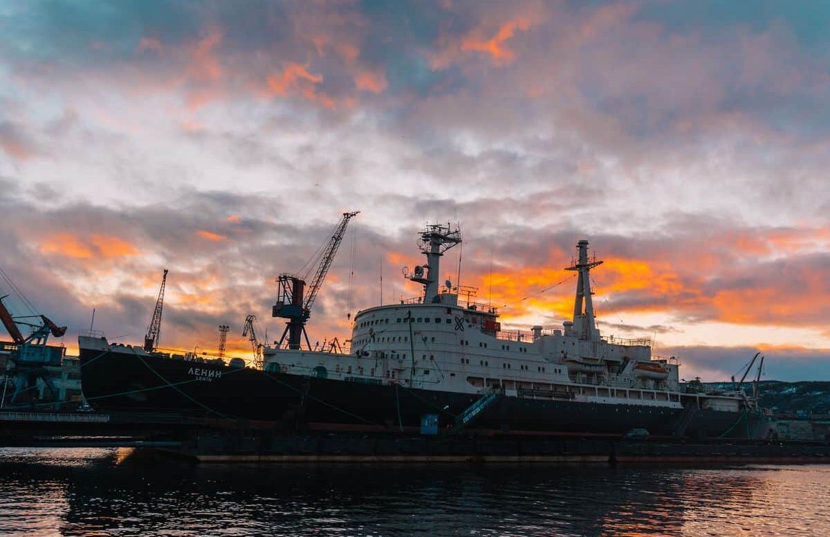 Murmansk arctic city