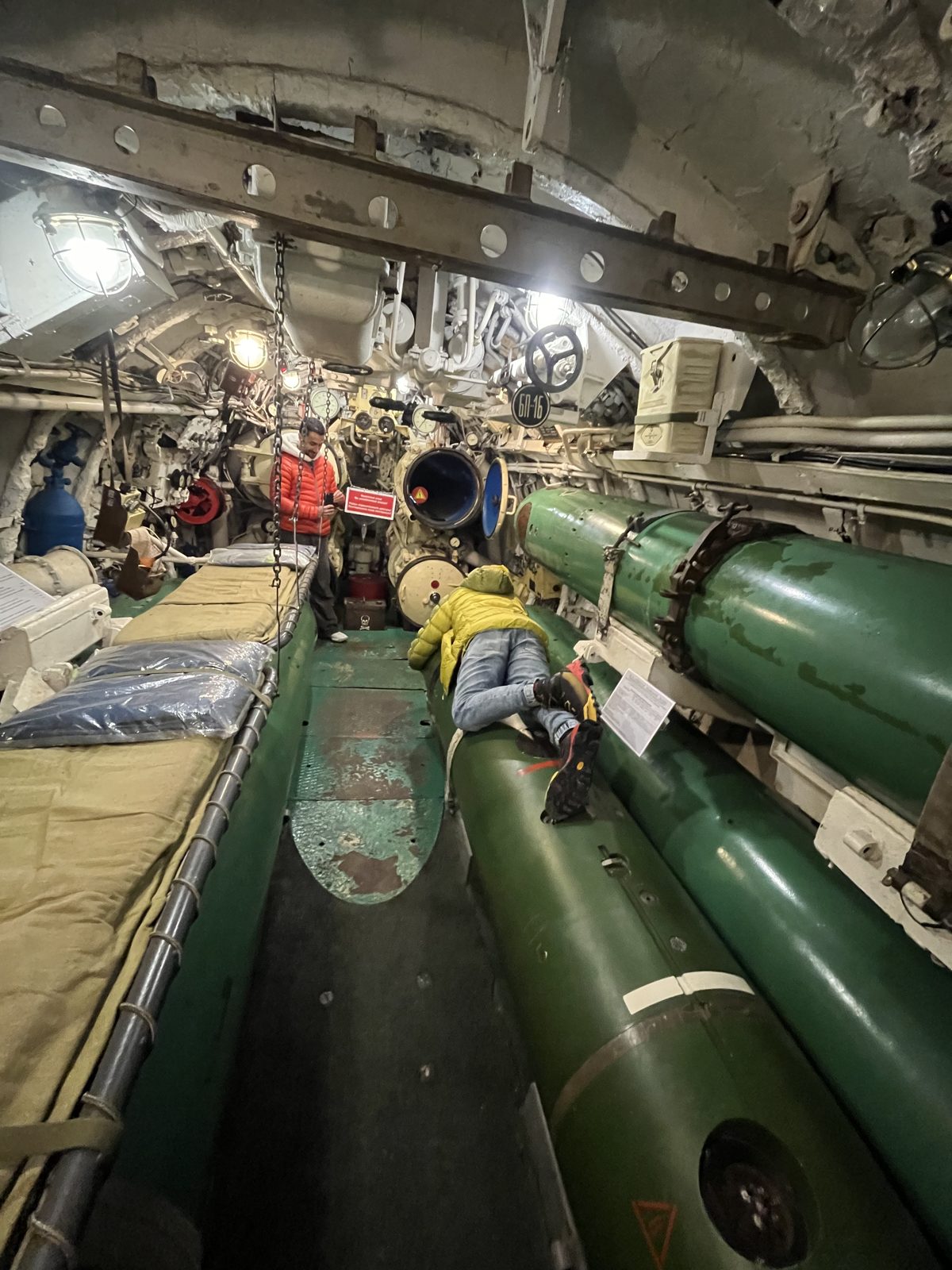 Inside the C-189 Soviet submarine