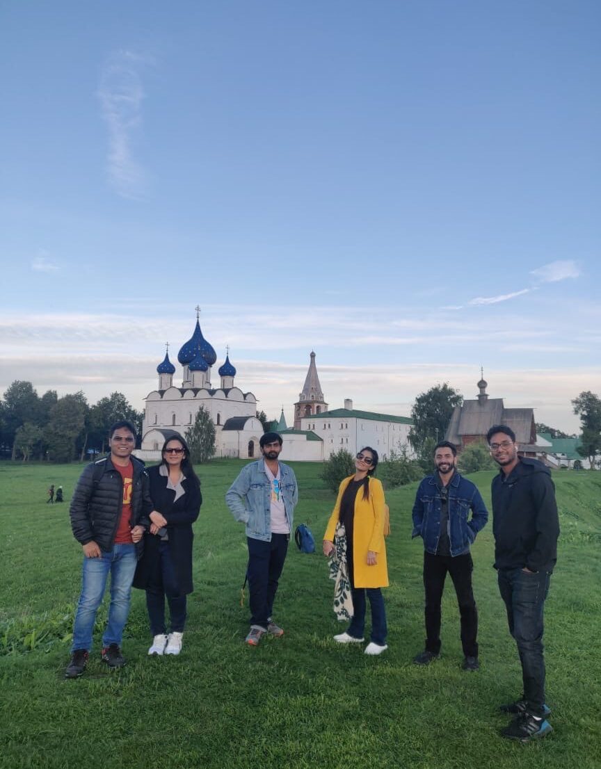 Suzdal cathedral spires