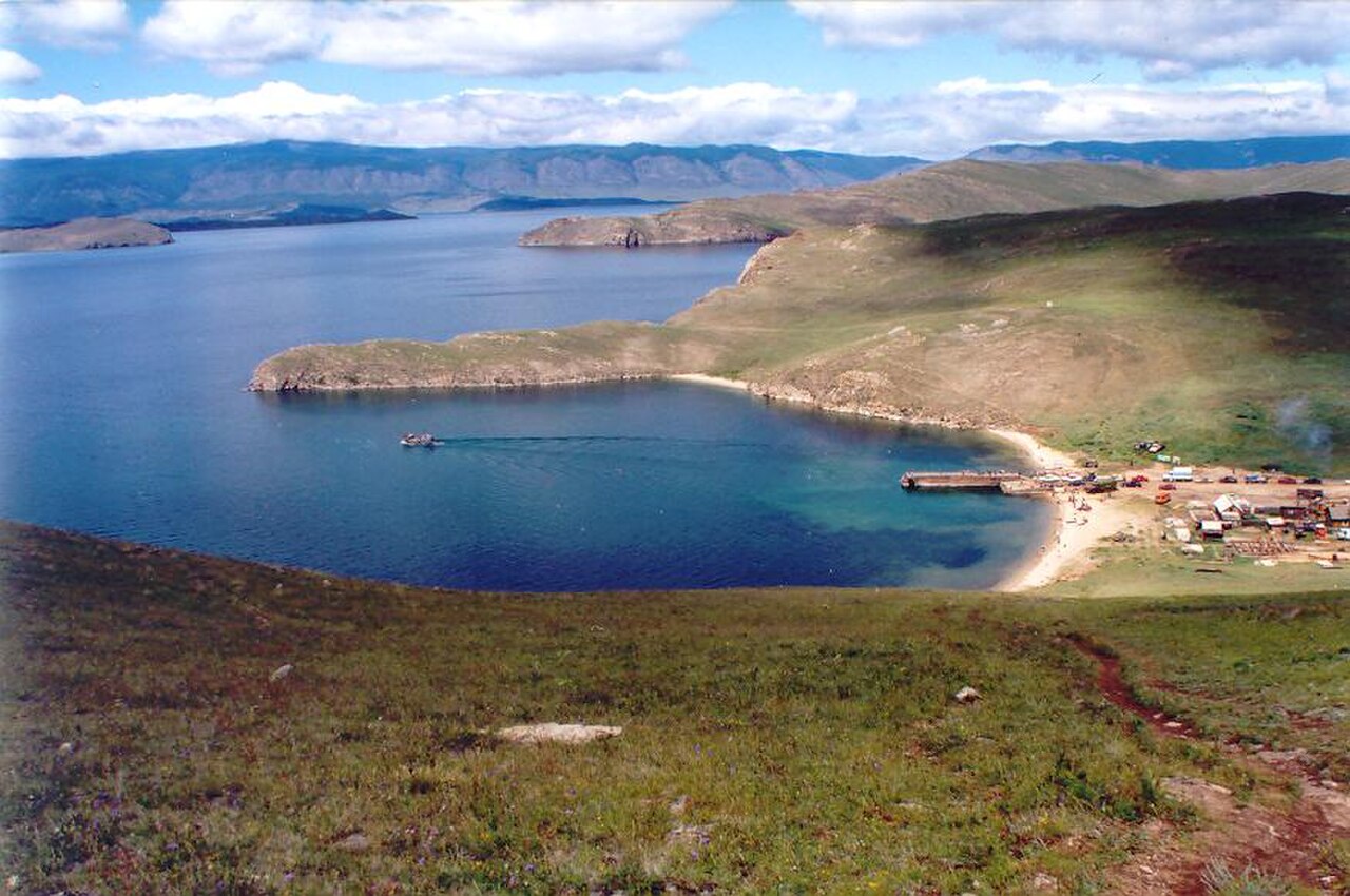 Siberian Far East landscape in the Amur region