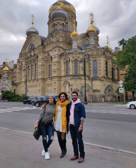 Russia travel scene