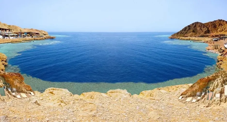 The Blue Hole at Dahab
