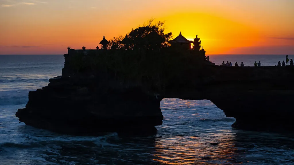 The Beautiful Sunset Bali