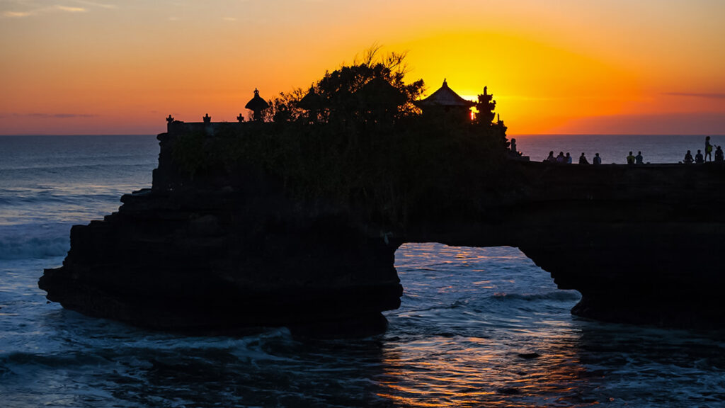 The Beautiful Sunset Bali