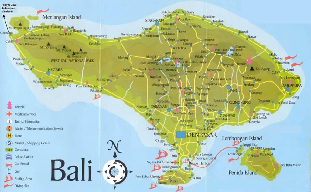 Bali Direction
