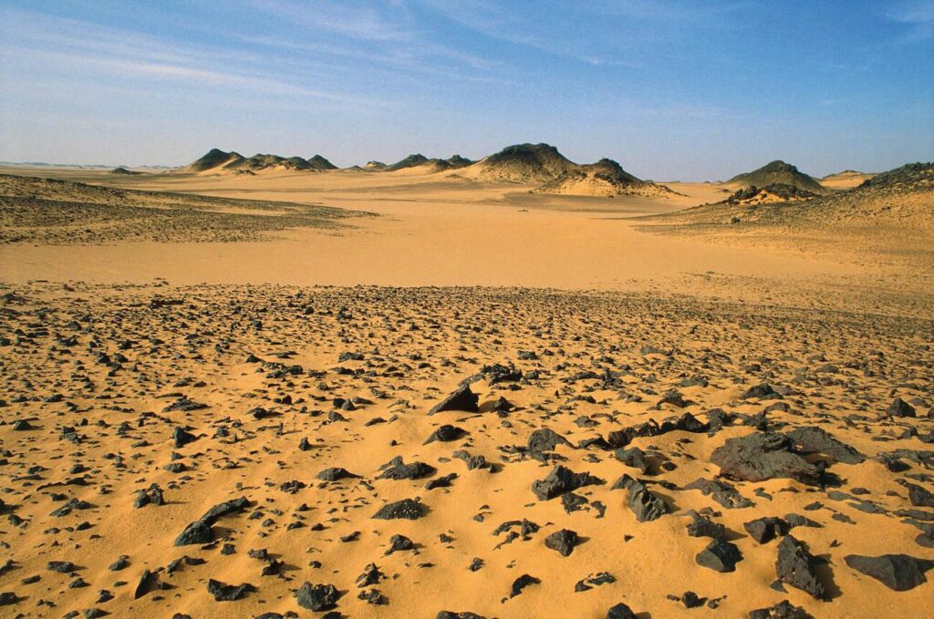 Eastern Desert in Egypt Sahara