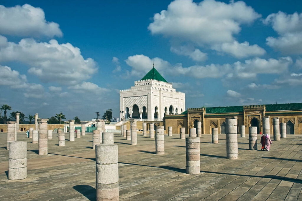Mausoleum of Mohammed V morocco