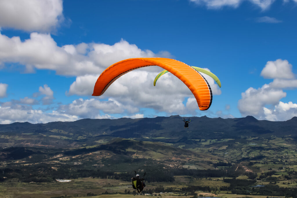 Paragliding in Ura Valley