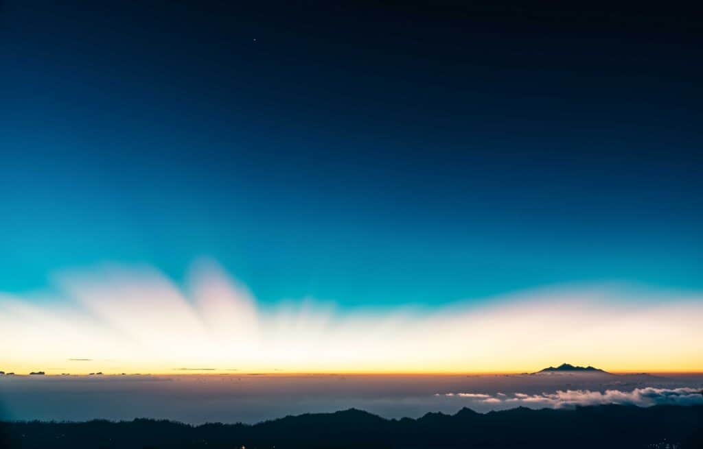 Sunrise from Mount Batur