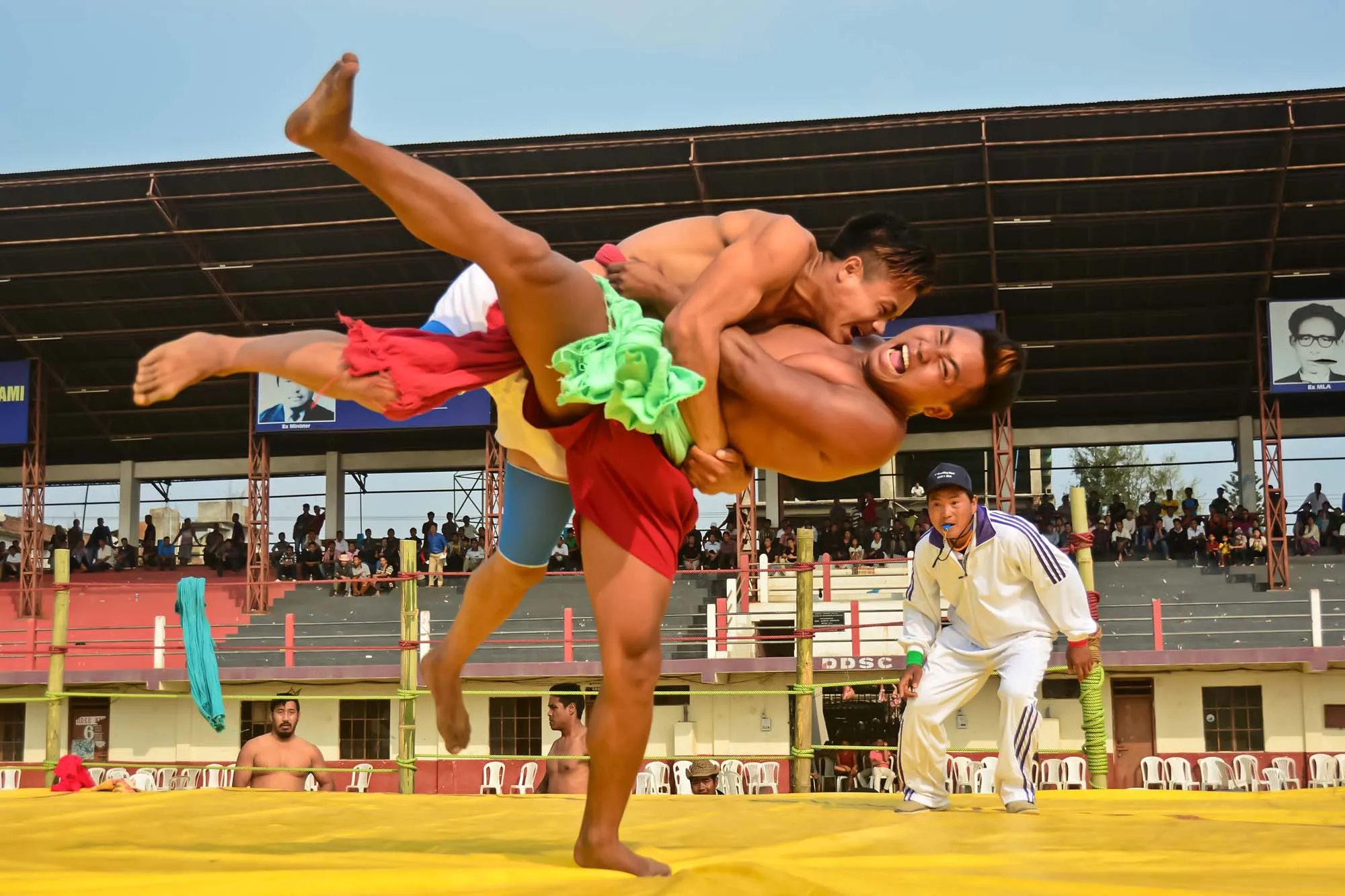 Naga Wrestling Competition,Naga Culture,Hornbill Festival