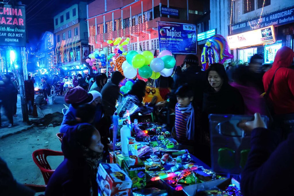 Nagaland Kohima Night Market