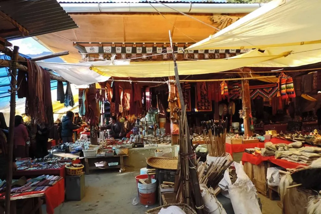 Sunday Market Bhutan