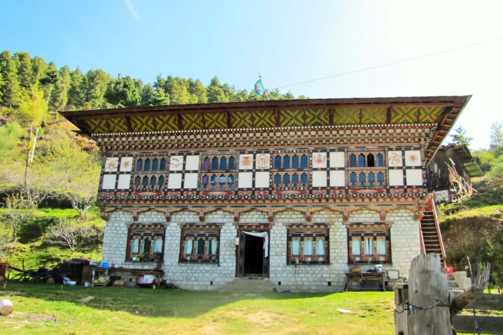 homestay in one of Bumthang's