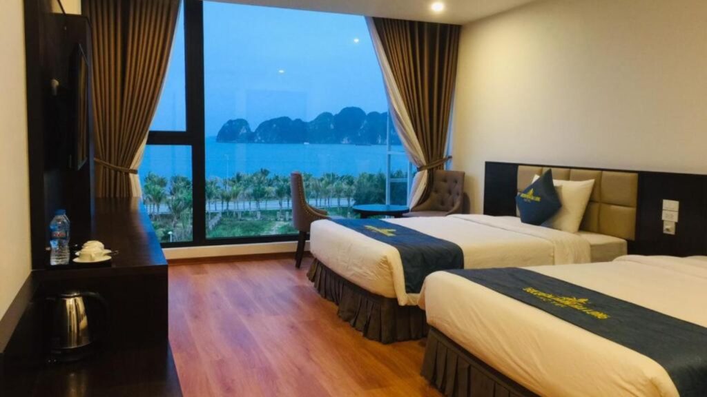 best hotels with private beach in HaLong Bay,hotels with a private beach in Halong Bay,beach hotels in Halong Bay,best beach hotels in Halong Bay,hotels with private beaches in Halong Bay