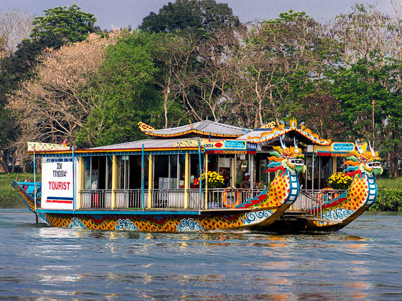 Take a Lunchtime or Dinner Cruise Along the Perfume River