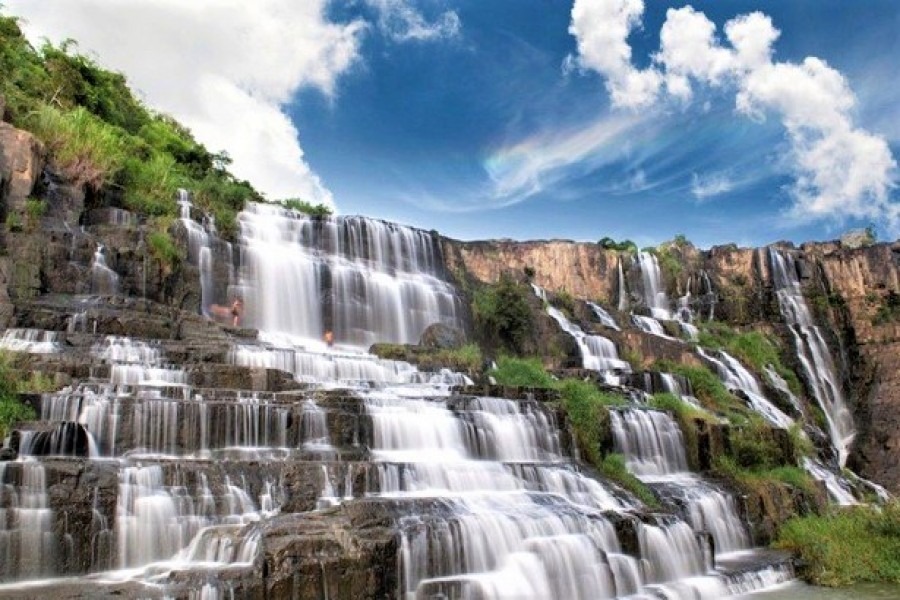 Marvel at the Majestic Pongour Waterfall