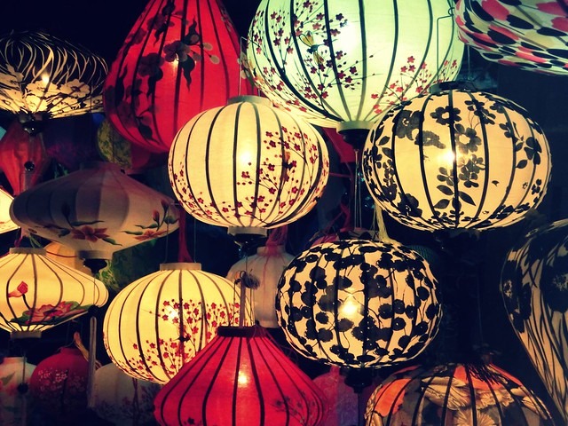 Vietnamese Silk Lanterns