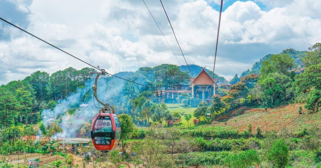 Admire the View from Dalat Cable Car