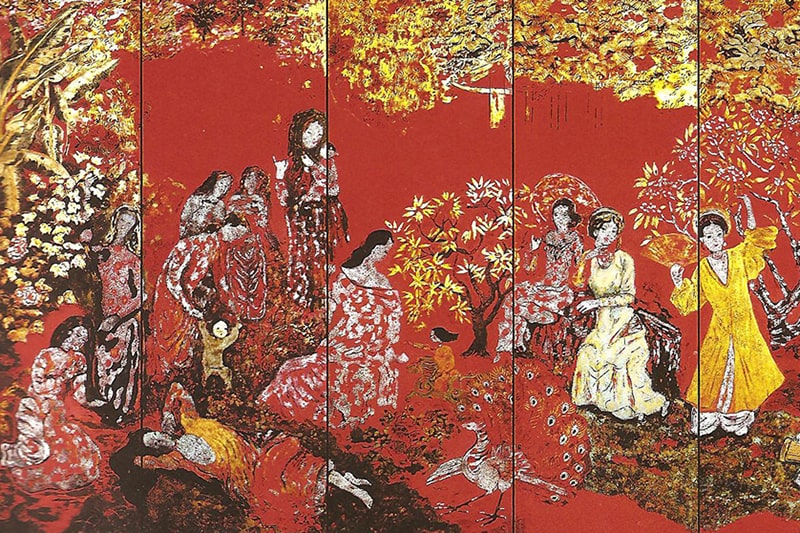 Vietnamese Lacquer Paintings