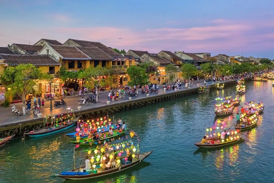Take a Boat Ride along the Thu Bon River