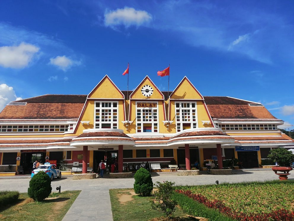 Step Back in Time at Dalat Train Station