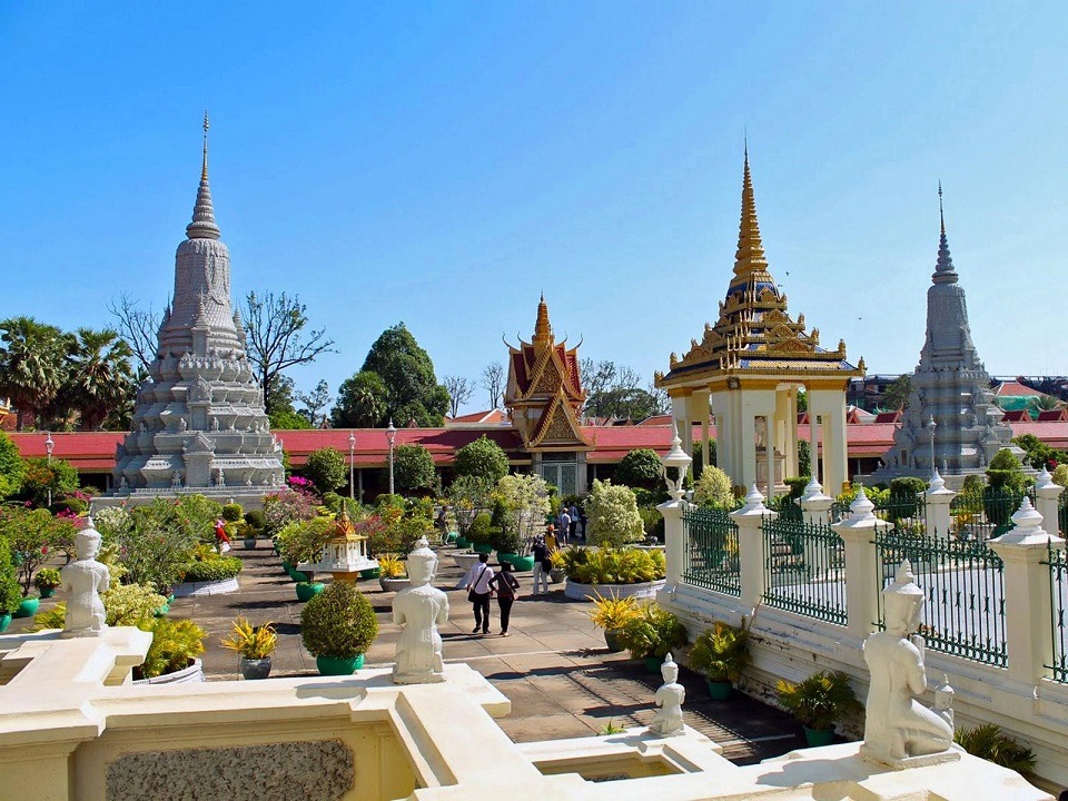 Visit the Silver Pagoda in Phnom Penh