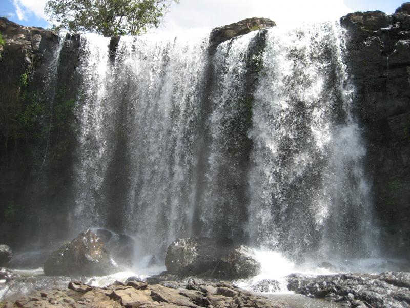 Visit the Bousra Waterfall