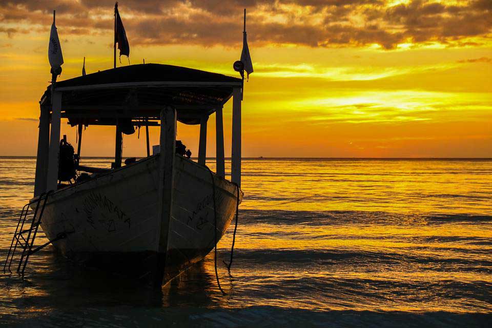 Take a Sunset Cruise around the Island
