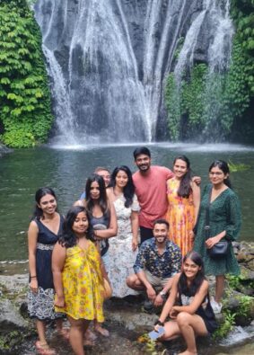 Bali Group Trip,RIDGE WALK,RIVER CANYONING,VOLCANO BATUR,UBUD WATER TEMPLE,GILI TRAWANGAN,UNDERWATER WORLD,NUSA DUA,KILINGKING BEACH,NUSA PENIDA,DIAMOND BEACH,KUTA,BANYUMALA WATERFALL,TANAH LOT SUNSET,Bali,BOAT TO NUSA DUA