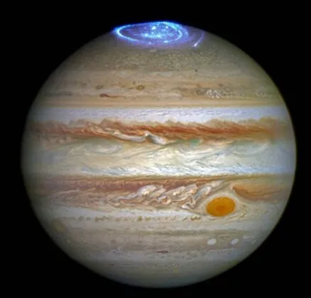 Hubble aurora Jupiter Medium