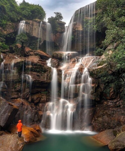meghalaya orange jacket