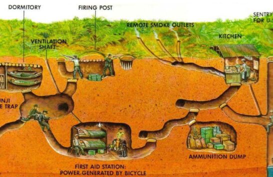 The cu chi tunnels